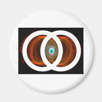 Vesica Piscis Hourglass Nebula Magnet