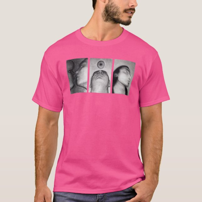 Vesica Piscis Triptych T Shirt (Framsida)