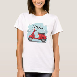 Vespa Italy T Shirt