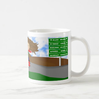 VespaDiva - italiensk vägresa Kaffemugg