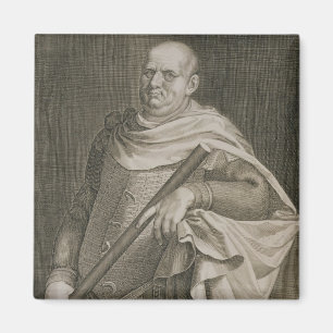 Vespasian (ANNONS 9-79) kejsare av den Rome 69-79 Magnet