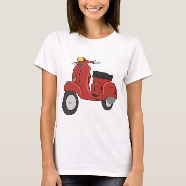 VespaSS-sparkcykel Tee (Framsida)