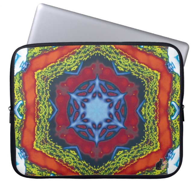 Vesper Kaleidoscope Laptop sleeve (Framsidan)