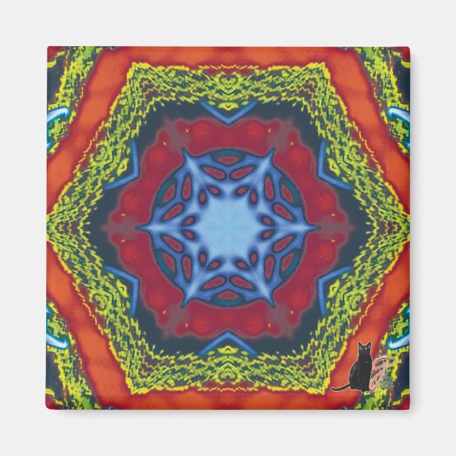 Vesper Kaleidoscope Magnet (Framsidan)