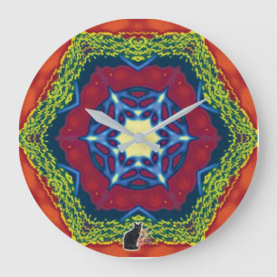 Vesper Kaleidoscope Stor Klocka