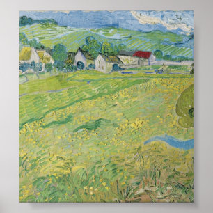 Vessenoters nära Auvers syn på Vessenoterna av Vin Poster