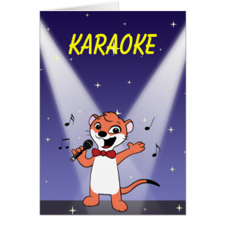 Vessla för BG 2, Vessla-maskot, KARAOKE Hälsningskort
