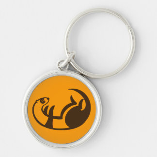 Vessla Wrestlemania Keychain Rund Silverfärgad Nyckelring