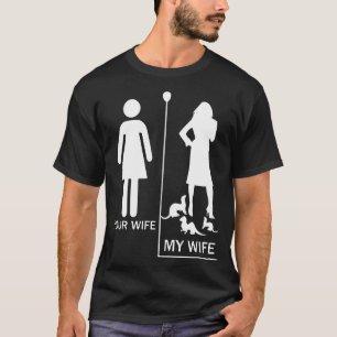 vesslaälskare min fru t shirt