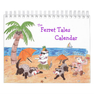 Vesslasagakalender: Illustrerade tecknadvesslor Kalender