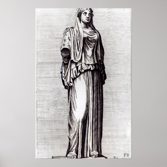 Vestal Virgin, 1653 Poster (Framsidan)