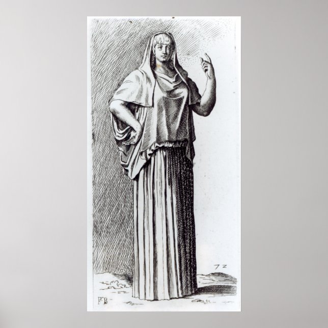 Vestal Virgin, 1653 Poster (Framsidan)