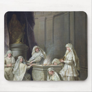 Vestaloskulder, 1727 musmatta