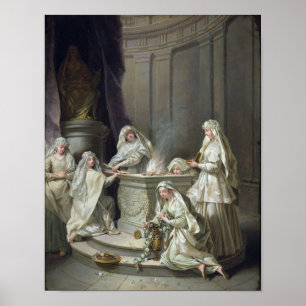 Vestaloskulder, 1727 poster