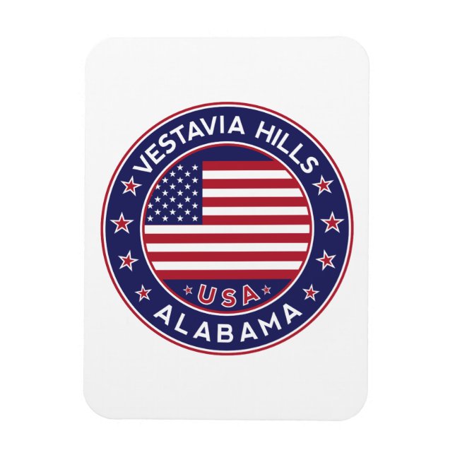 Vestavia Backe, Alabama Magnet (Vertikal)