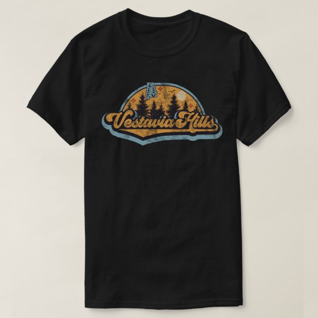 Vestavia Hills, Alabama T Shirt (Design framsida)