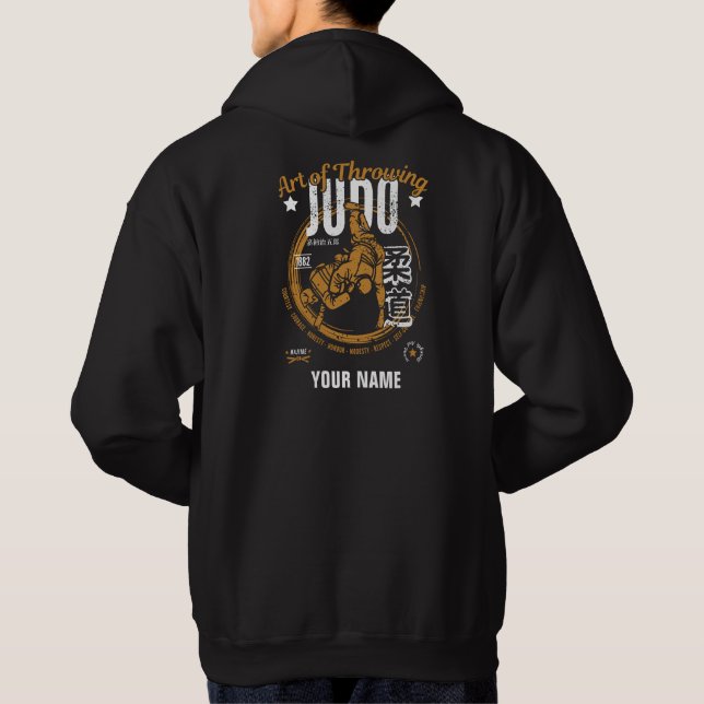 Veste À Capuche Judo : The Art of Throwing Hoodie (Baksida)