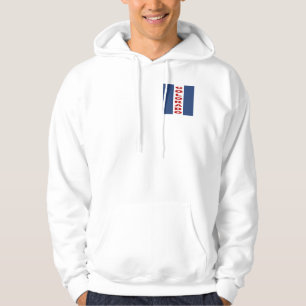 VESTERA A CAPUCHE BLANCHE DESIGN COLORADO USA TRÖJA MED LUVA