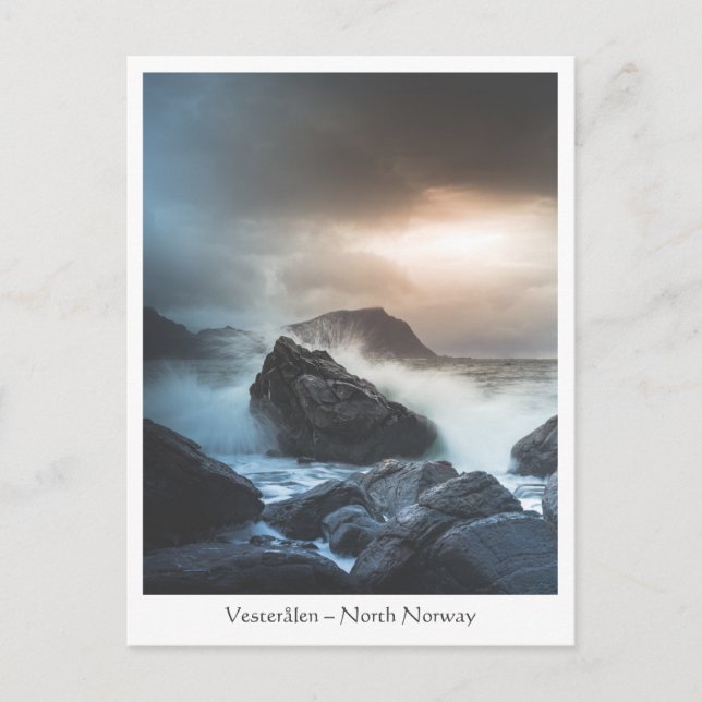 Vesterålen Norge Vykort (Framsida)