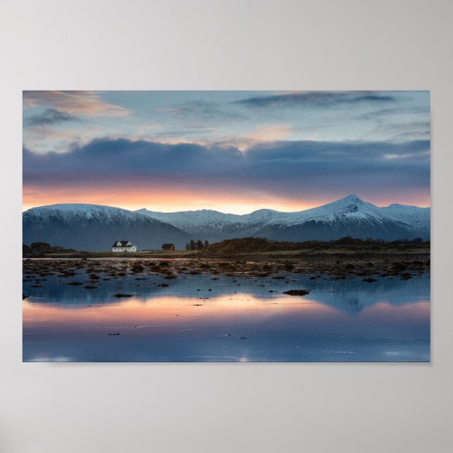 Vesterålens öar Norge Poster (Framsidan)