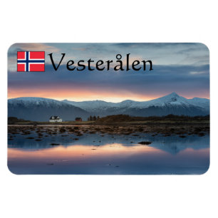 Vesteralöarna Norge Magnet