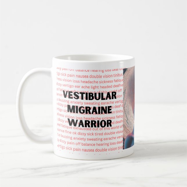 Vestibular Migraine-sjuka menieres Mugg (Vänster)