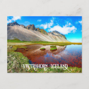 Vestrahornbergen, Islandet Vykort
