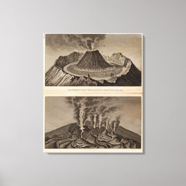 Vesuve, Dolomieu Canvastryck (Framsida)