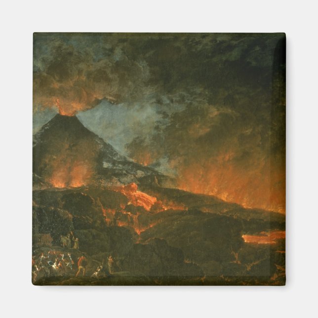 Vesuvius Erupting Magnet (Framsidan)