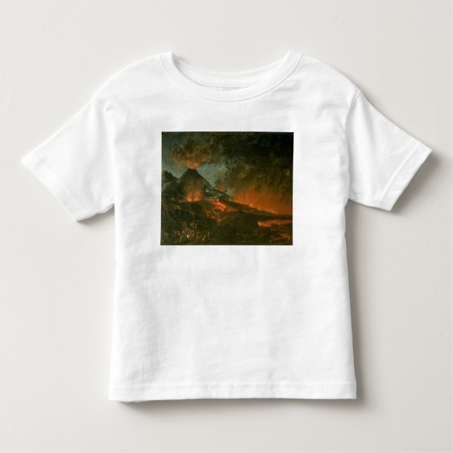 Vesuvius få utbrott t-shirt (Framsida)