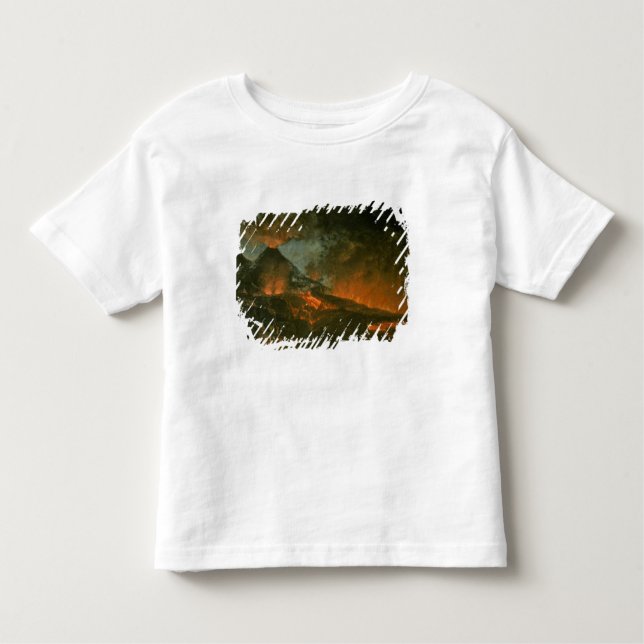 Vesuvius få utbrott t-shirt (Framsida)