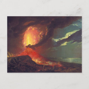 Vesuvius i Eruption Vykort