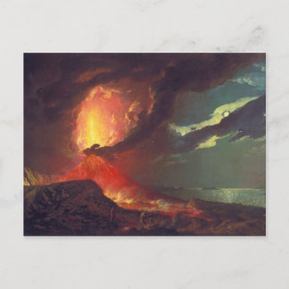 Vesuvius i Eruption Vykort
