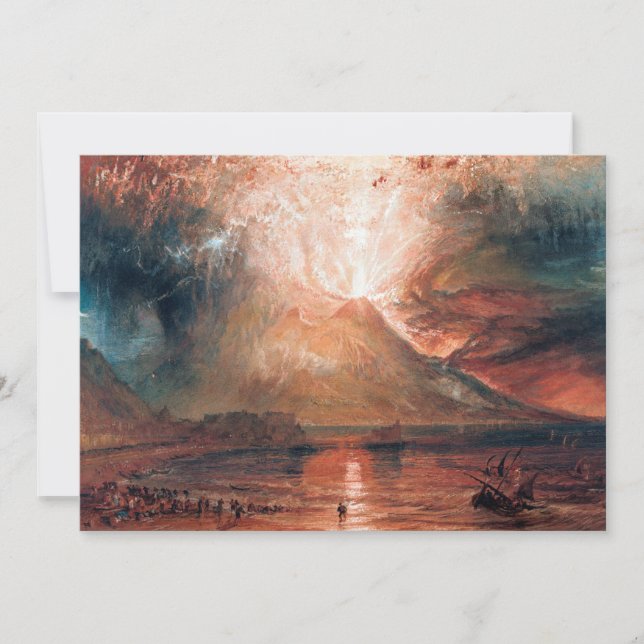 Vesuvius in Eruption by J. M. W. Turner (1820) (Framsida)