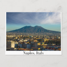 Vesuvius (Neapel, Italien) vykort