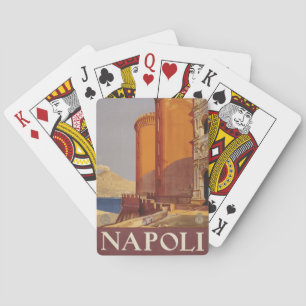 Vesuvius reseposter och Neapelbukten Casinokort