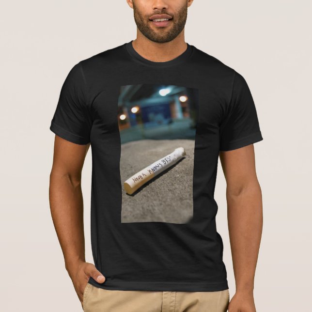 vet aldrig bäst t-shirt (Framsida)