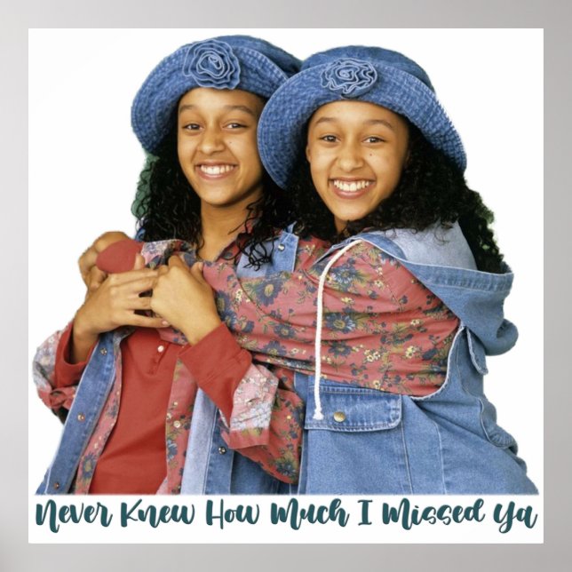Vet aldrig hur mycket jag missade Ya Sister-syster Poster (Framsidan)