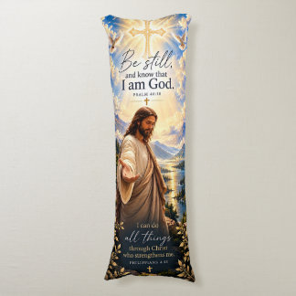 Vet att jag är Gud Religiös Kroppskudde