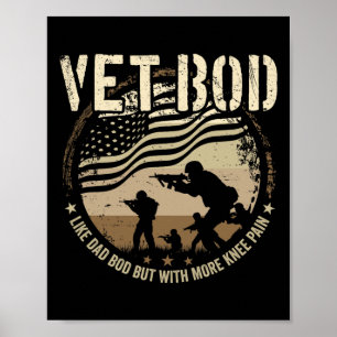 Vet Bod - som Pappa Bod, men mer knälsmärta Poster