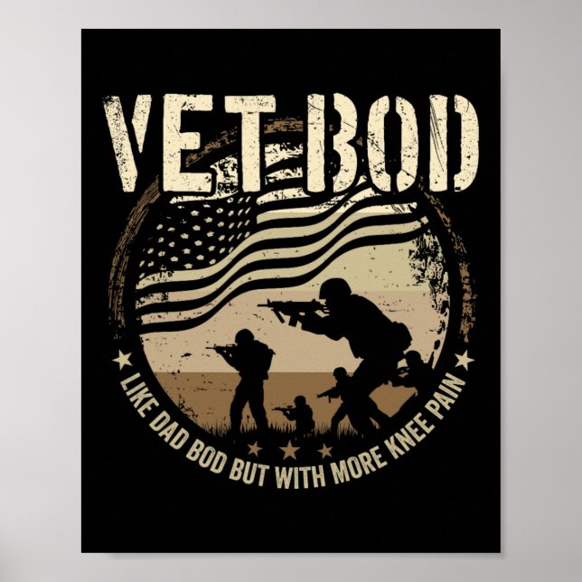Vet Bod - som Pappa Bod, men mer knälsmärta Poster (Framsidan)