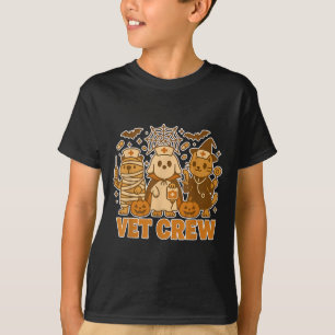 Vet Crew Halloween Costume Hund Cat Capybara Pet T Shirt