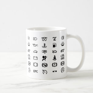 Vet ditt varningsskyltart kaffemugg