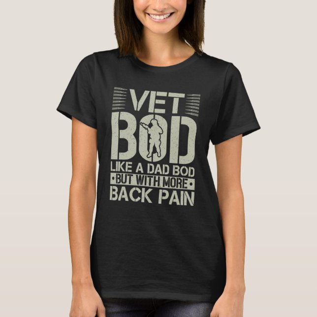 Vet du som Pappa Bod men med mer ryggsmärtor T Shirt (Framsida)