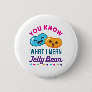 Vet du vad jag Elak Jelly Bean Kawaii Candy? Knapp