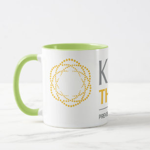 Vet glödkaffemuggen mugg