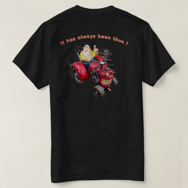 Vet hur! t shirt (Design baksida)