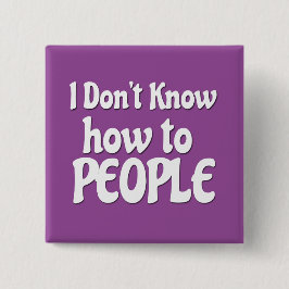 Vet inte hur man bemannar knapp