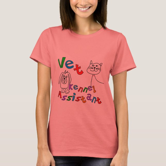 Vet Kennel Assistant T-Shirts and Gifts (Framsida)