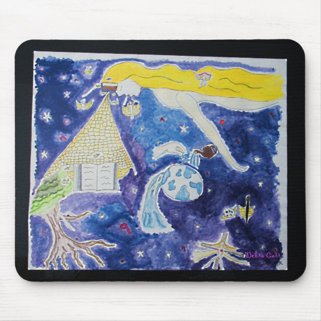 Vet-mousepad i morgon aldrig musmatta (Framsidan)